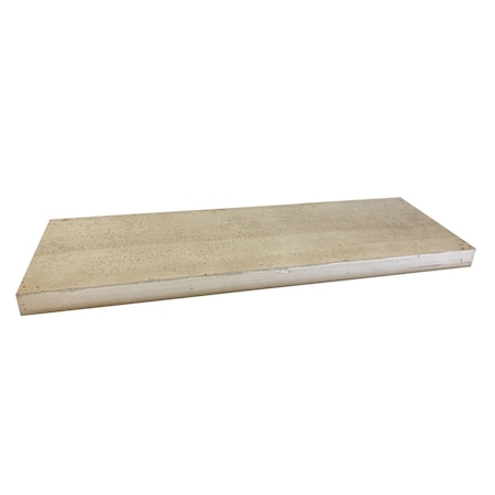 Homeroots 8in Solid Wood Wall Mounted Shelving Unit 399279