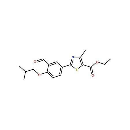 Ak Scientific Ethyl 2-(3-formyl-4-isobutoxyphenyl)-4-methylthiazole-5-carboxylate (1g), CAS 161798-03-4 Y0387-1g