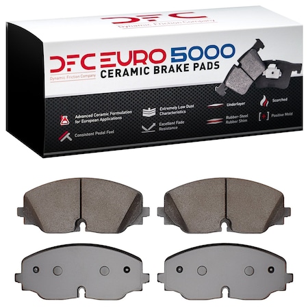 Dfc 5000 Euro Ceramic, Disc Brake Pad Set,  1600-2074-00