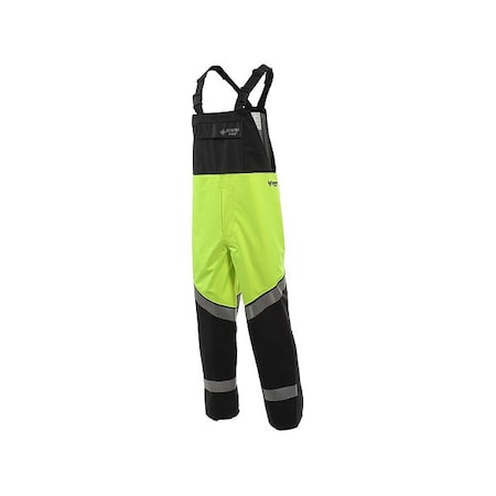 Drifire FR Rainwear, 31 cal/sq cm ATPV, S, 30 in Inseam, Gore Tex Pyrad HYDRO2BIB-YB-SMT-NR