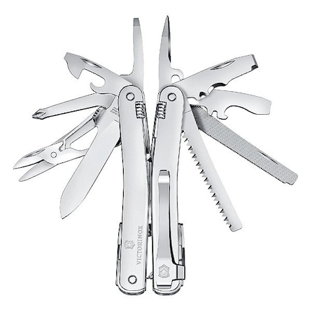 Victorinox Swiss Army Multi-Tool, Gray, Stainless Steel 3.0224.MKB1