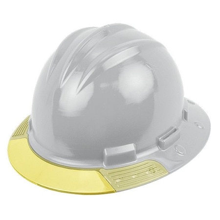 Bullard HardHat, FrontBrim, AboveView, GullGray AVGGRY