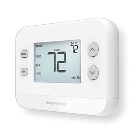 Honeywell Homes FocusPRO N100 Non-Programmable Thermostat 2H/1C Heat Pump + 1H/1C Conventional,  TH1210U4001