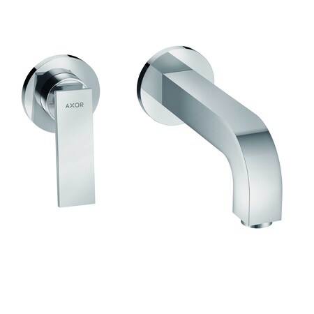 Axor Citterio Wall-Mounted Single-Handle Faucet Trim, 1.2 GPM in Chrome 39121001