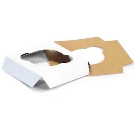 Nashville Wraps Cupcake Inserts, Holds 1 Cupcake, 3-15/16x3-15/16x7/8, 100PK CCHR1