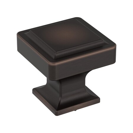 Amerock Eleva 1-3/16 inch (30mm) Length Oil-Rubbed Bronze Cabinet Knob, 25PK 25VMP37021ORB
