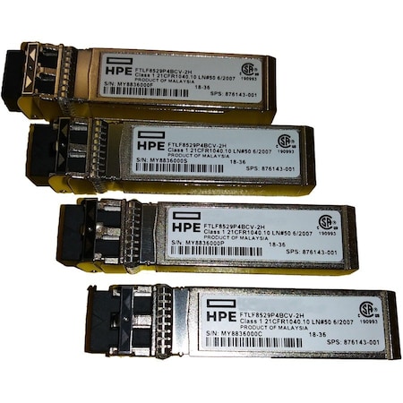 Hpe MSA 8Gb SW FC SFP 4pk XCVR C8R23B