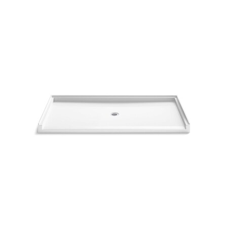 Kohler Stoneridge 72" x 36" alcove shower base, center drain 44169-HW1