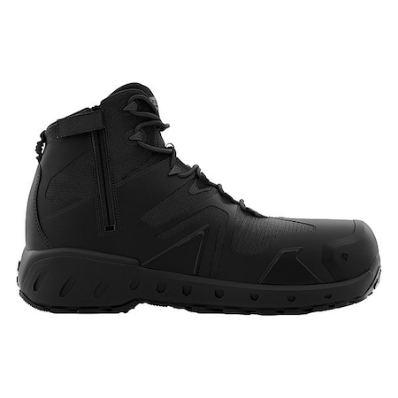 First Tactical Men's Hydrometer SR Rubber Compound Outsole, Front Lace and Side Zipper, Black, 11 1/2 R 165931