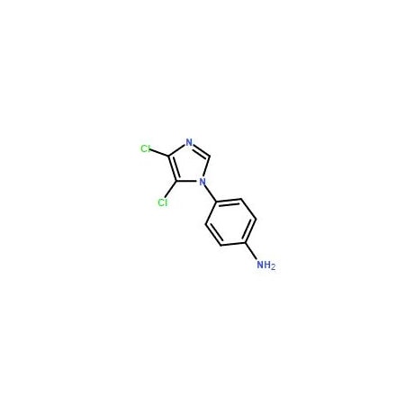 Ak Scientific 4-(4, 5-Dichloro-1H-imidazol-1-yl)aniline (250mg), CAS 175201-62-4 Y7908-250mg