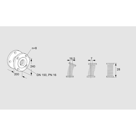 Honeywell Kromschroder BELLOWS, SS, EKO 150F Z KS03262071