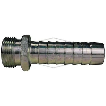 Dixon Long Shank Coupling, 1 in Nominal, Male NPSM x Hose End Style, 3-3/4 in L, Domestic SLS818