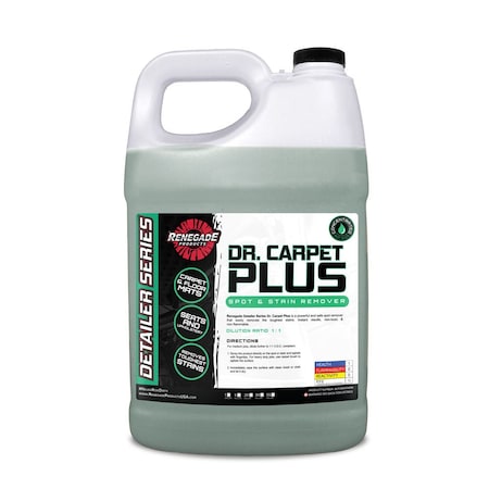 Renegade Products Usa Dr. Carpet Plus Spot & Stain Remover 1 Gallon LFGBS204DRG01