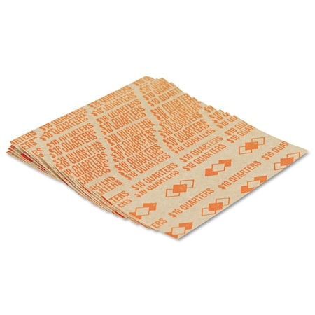 Iconex ICX94190054 Tubular Coin Wrappers, Pop-Open Wrappers 53025