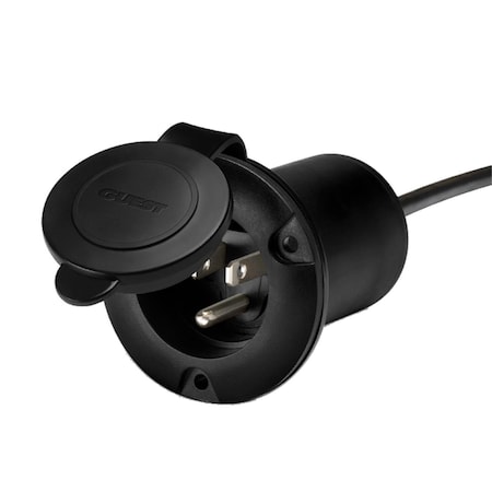 Sonic Boom AC Universal Plug Holder, Black SO2944527