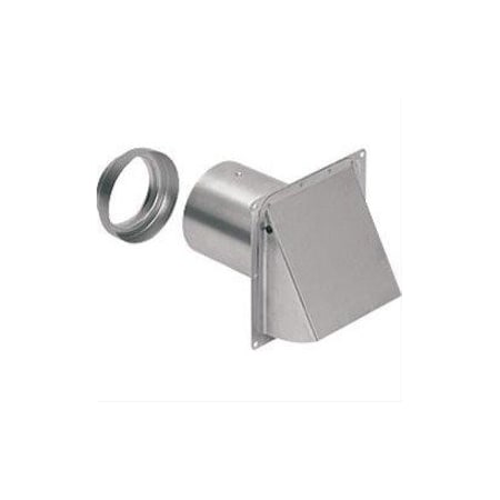 Broan-Nutone Cap, 6-1/2"x6-1/2", Aluminum 885AL
