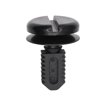 Auveco BMW Retainer with Rubber O-Ring, Black Nylon, 25PK 21776