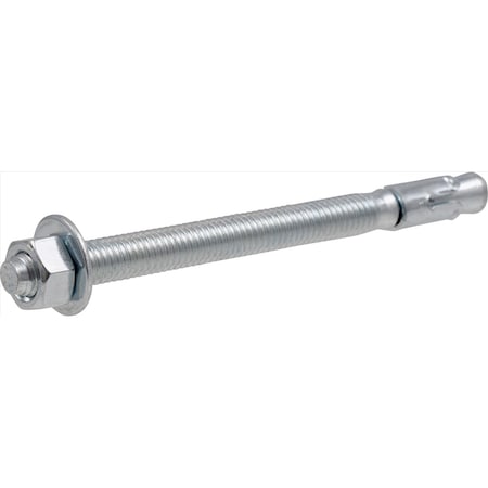 Hillman 3/8 in. D X 5 in. L Steel Round Head Wedge Anchor 10 pc 370986