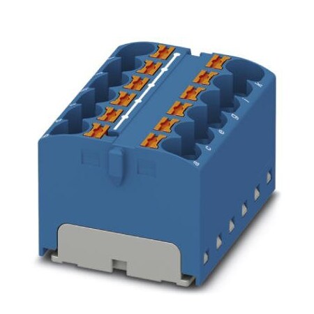 Phoenix Contact PTFIX 12X4-G BU Distribution block 3273946