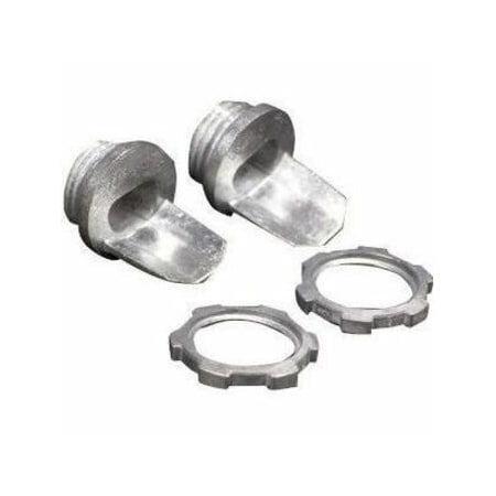 Legrand Box Connector, Ivory, Steel, Connectors, PK2 5781
