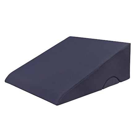 Lavish Home 8in Wedge Pillow Bed Wedge Pillow for Sleeping Memory Foam Wedge Pillow HT-PILLOW4-NVY