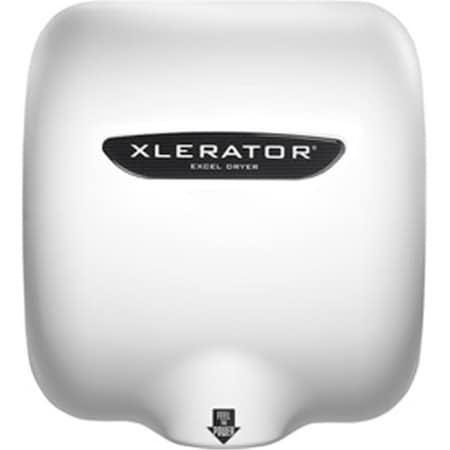Excel Dryer Xlerator Hand Dryer, White Thermoset Fiberglass - 110-120V 641134
