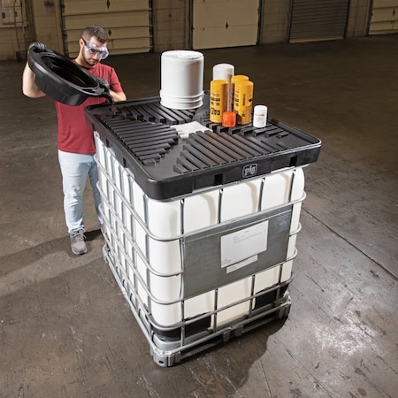 Pig Pig Poly LBC Tote, Full-Top Funnel IBC600