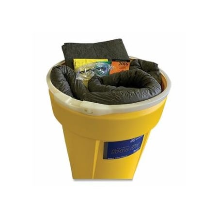 Spilfyter Sorbent Drum Spill Kit, 55 gal Drum, Universal 920-450055