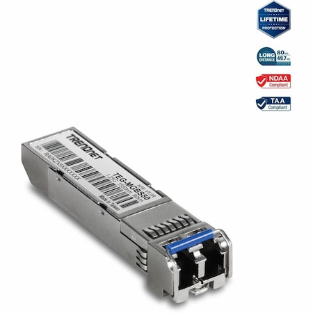 Trendnet MINI GBIC SINGLE-MODE LX 70KM MODULE TEG-MGBS80