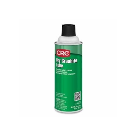 Crc Dry Graphite Lube, 16 oz Aerosol Can, 10 wt oz, 12PK 125-03094