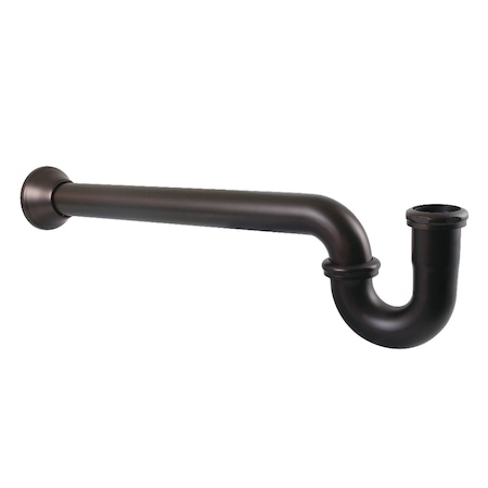 Kingston Brass 1-1/4, or 1-1/2 x 1-1/2 in. P-Trap with Bell Flange, 19 in. Length, 18 Gauge, Oil Rubbed Bronze CC5245