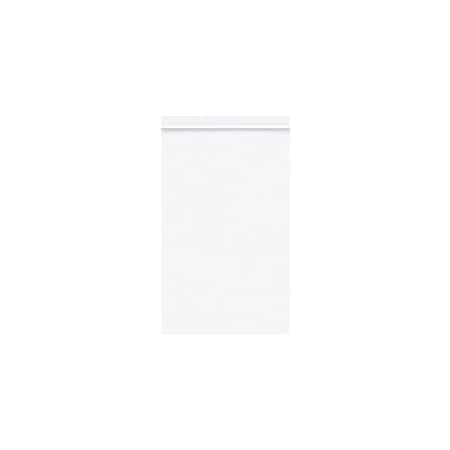 Bubblefast 1000-5 x 8'' - 2 Mil White Reclosable Poly Bags, 1000PK BFPB3585W