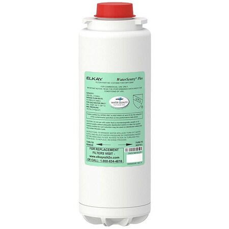 Elkay Filter, Activated Carbon, 9-1/2", 3000 gal ECF3000