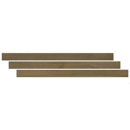 Msi LVT Trim, Wood, Brown, 14.75 in L, 0.75 in W, Low Gloss ZOR-LVT-TR-0580