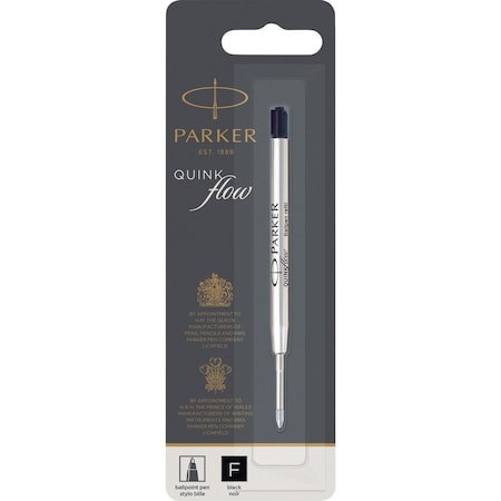 Sanford Parker, REFILL FOR PARKER BALLPOINT PENS, FINE POINT, BLACK INK 1950367