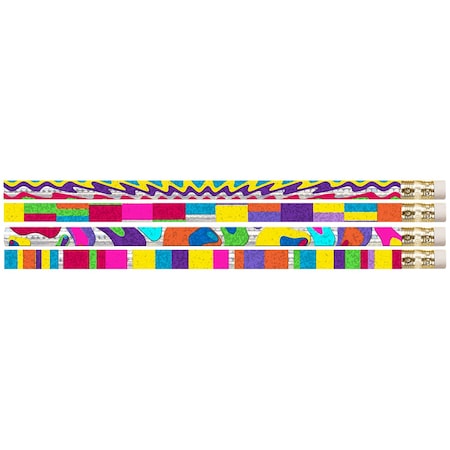 Musgrave Pencil Co Watercolors Motivational/Fun Pencils, 144PK MUS2396G