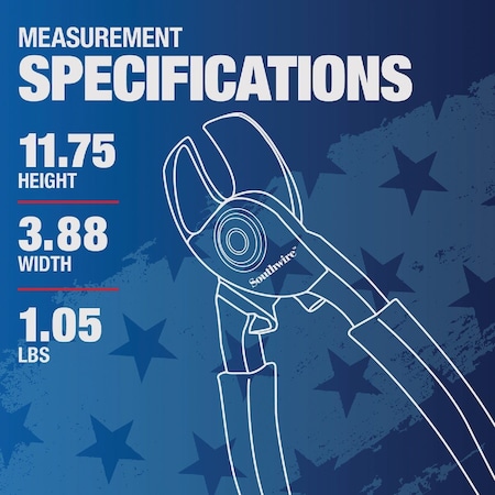 Southwire Wounded Warrior Project 9'' High-Leverage Cable Cutter 67038940
