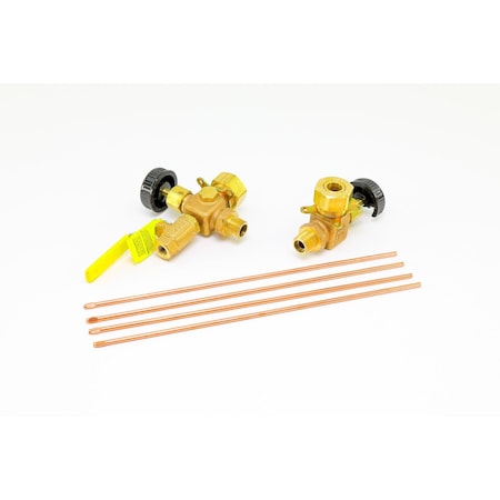 Conbraco Industries Valve 1/2"Brzliqlvlggew/Ballchkvlv 24-351-00