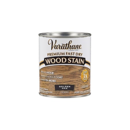 Rust-Oleum Varathane Golden Oak Fast Dry Wood Stain, 2PK 262003