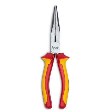 Crescent 8" VDE Insulated Long Nose Pliers 8LNVDE
