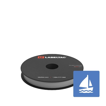 Labeltac Marine Supply 0.5in x 150ft LT4/Pro X, Gray LT0508MN