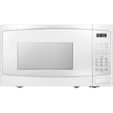 Danby Products Danby Countertop Microwave, 900 Watts, 0.9 Cu.Ft. Capacity, White DBMW0920BWW