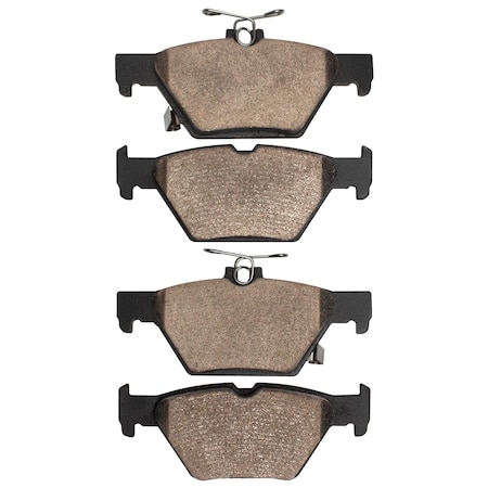 Dynamic Friction Co DFC 5000 Advanced Brake Pads - Ceramic 1551-1808-00
