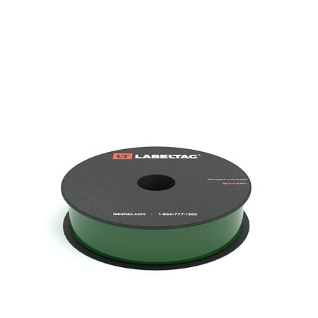 Labeltac LabelTac 4 and Pro Model High Performance 10-Year Vinyl Supply 1in x 150ft, Dark Green LT116HP
