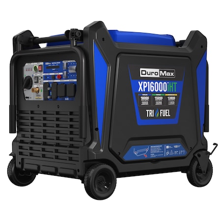 Duromax 16,000W Tri Fuel Portable Inverter Generator w/ CO Alert XP16000iHT
