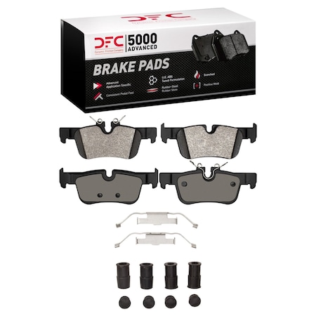 Dfc 5000 Advanced Disc Brake Pad Set, 1551-2486-01