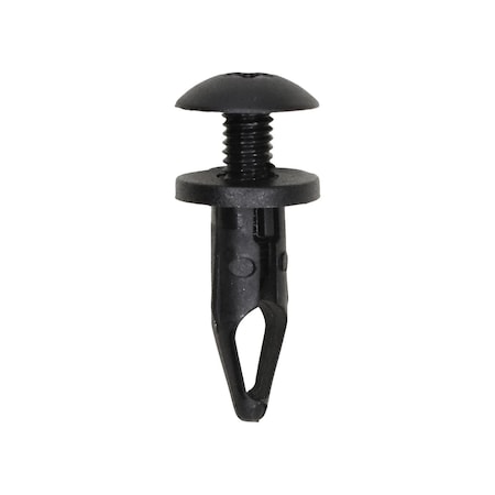 Auveco Push Type Retainer 7/16in Head Diameter 11/16in Stem Length, 50PK 14987