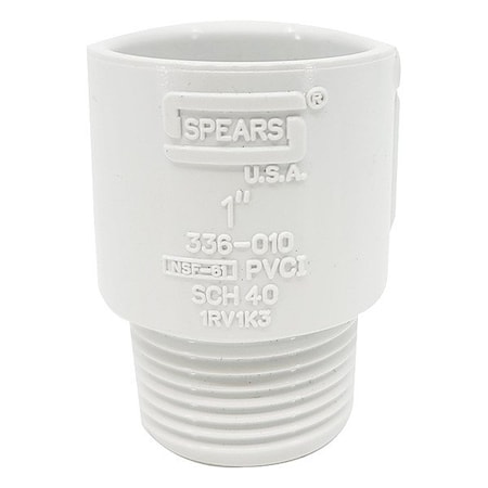 Air Sentry Breather Adapter, PVC, 1" Inlet 095A501