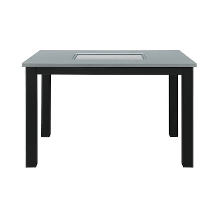 Global Furniture Usa Contemporary D8112 Dining Table With 4 D8112 Dining Chairs D8112DT+4 D8112DC