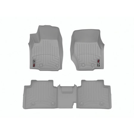 Weathertech Grey, Front and Rear Floorliners 4617821-4616966